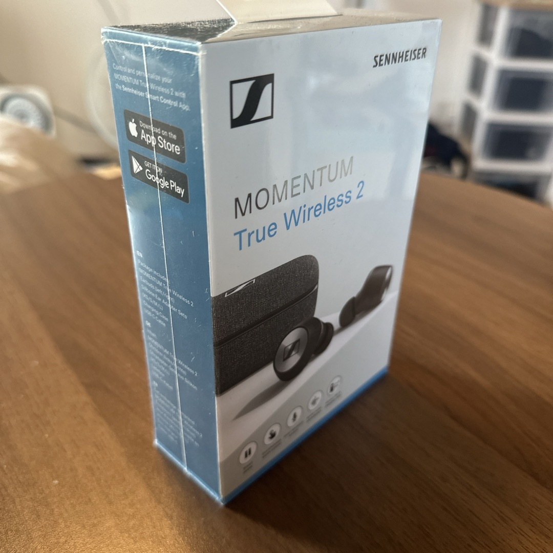 SENNHEISER(ゼンハイザー)の　sennheiser true wireless 2　ブラック　新品 スマホ/家電/カメラのオーディオ機器(ヘッドフォン/イヤフォン)の商品写真