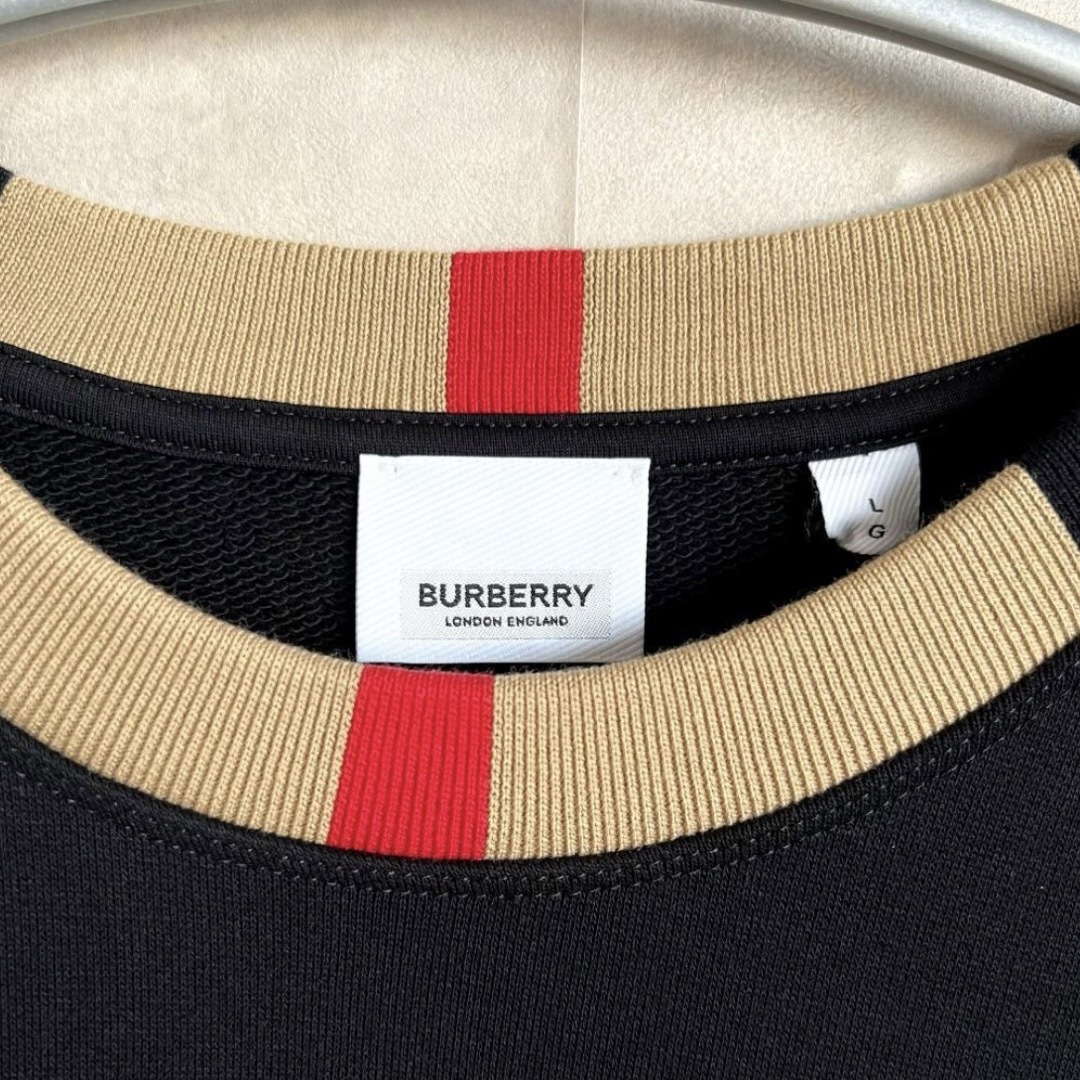 BURBERRY(バーバリー)の【新品未使用タグ付き】バーバリー　ロゴ スウェット トレーナー メンズのトップス(スウェット)の商品写真