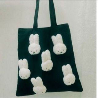 メリージェニー(merry jenny)の新品 タグ付き miffy ミッフィー もこもこmiffyトート(トートバッグ)