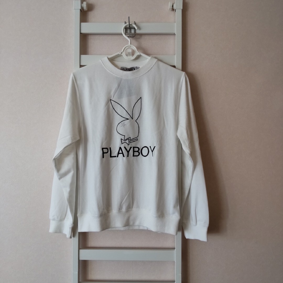 PLAYBOY - PLAY BOY ルームウェア上下セット ホワイトの通販 by