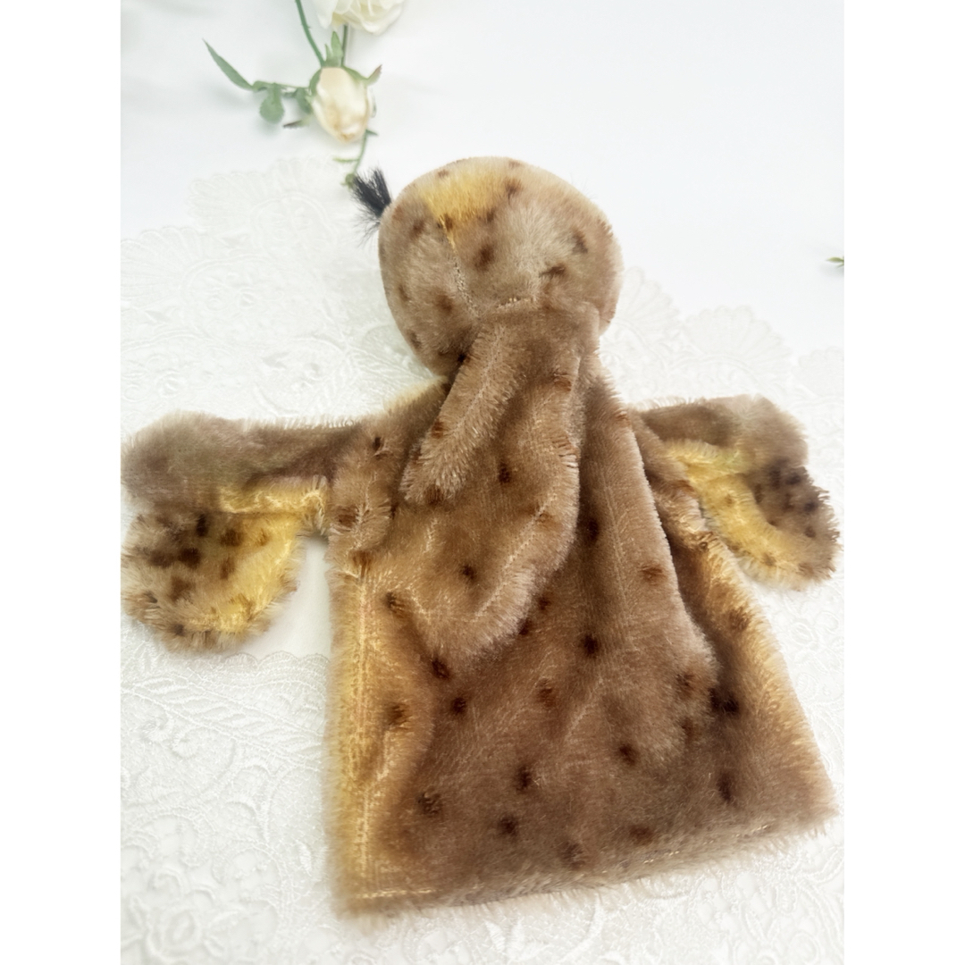 シュタイフ★Hand-Owl Wittie 17cm★フクロウのハンドパペット Steiff - シュタイフ☆Hand-Owl Wittie 17cm☆フクロウのハンド