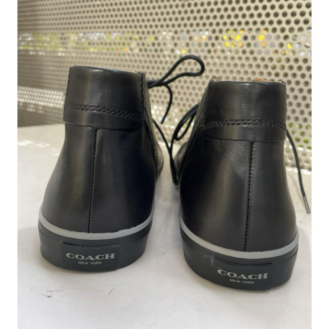 COACH(コーチ)のCOACH  ハイカットスニーカー　25.5cm メンズの靴/シューズ(スニーカー)の商品写真