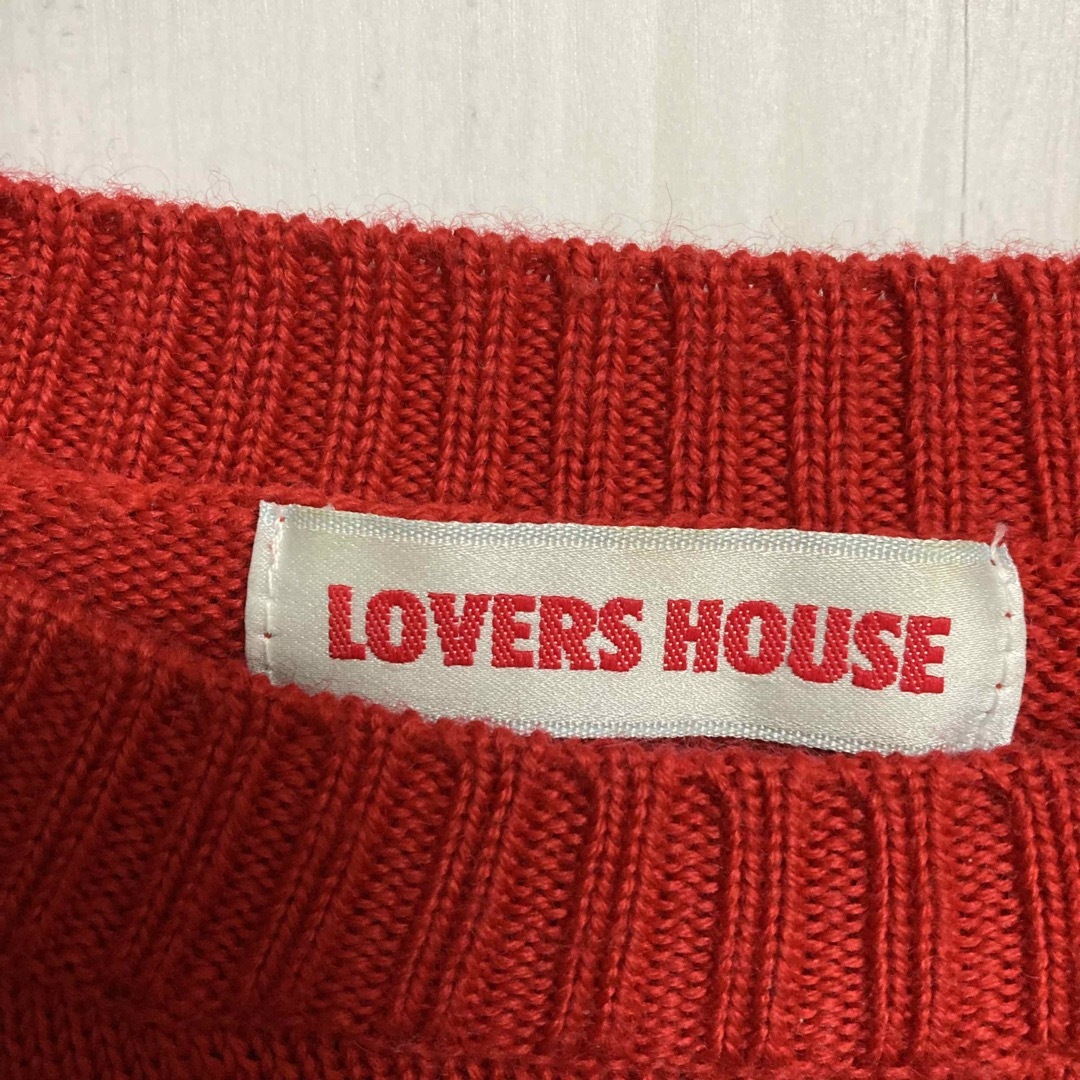 LOVERS HOUSE(ラバーズハウス)のLOVERS HOUSE ニット レディースのトップス(ニット/セーター)の商品写真