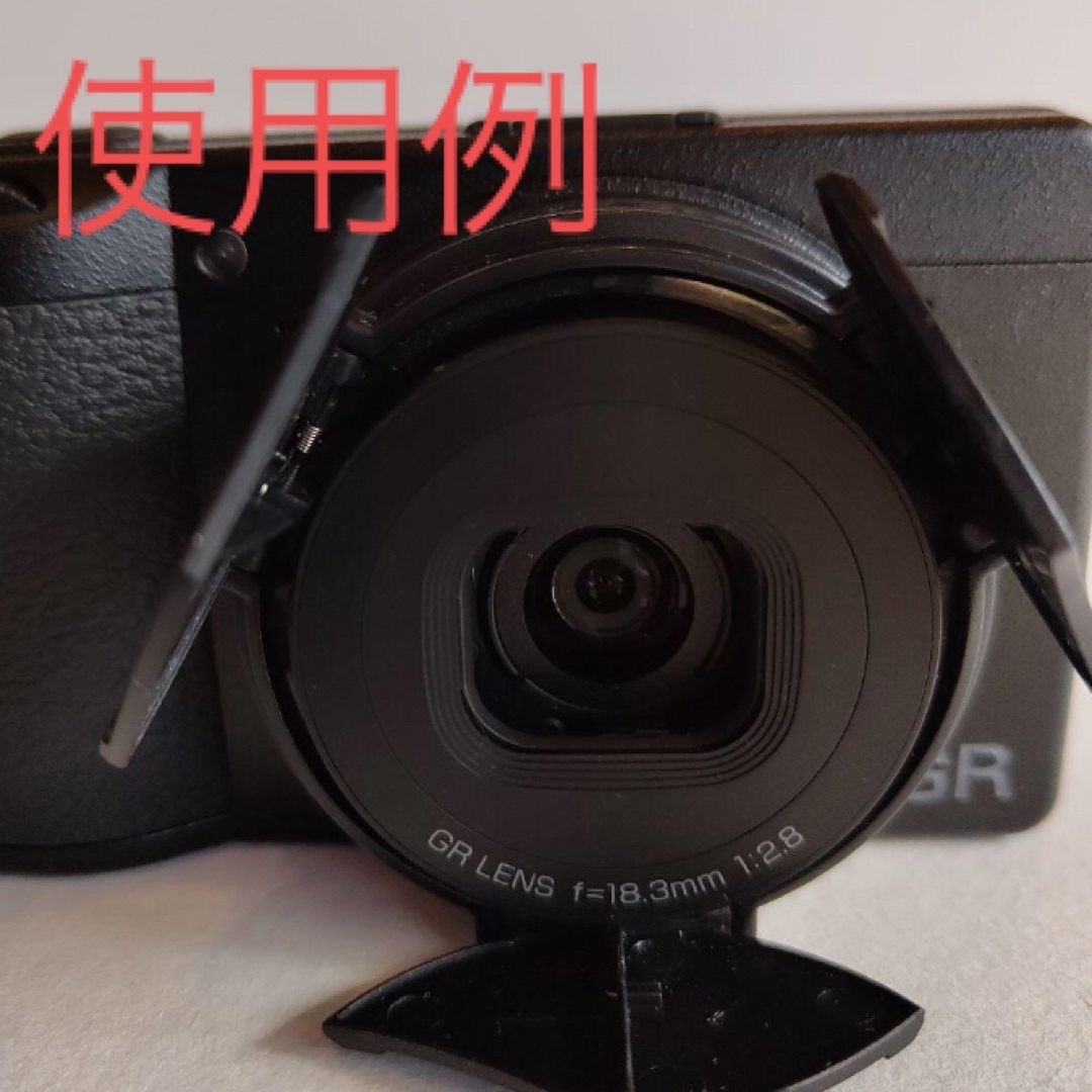 RICOH(リコー)のRICOH GR3 オート開閉レンズキャップ JJC ALC-GR3X スマホ/家電/カメラのカメラ(コンパクトデジタルカメラ)の商品写真