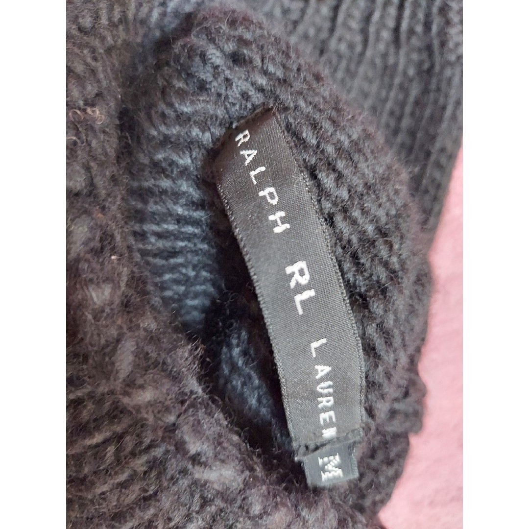 Ralph Lauren(ラルフローレン)のRALPH LAURENの半袖タートルニット　M レディースのトップス(ニット/セーター)の商品写真