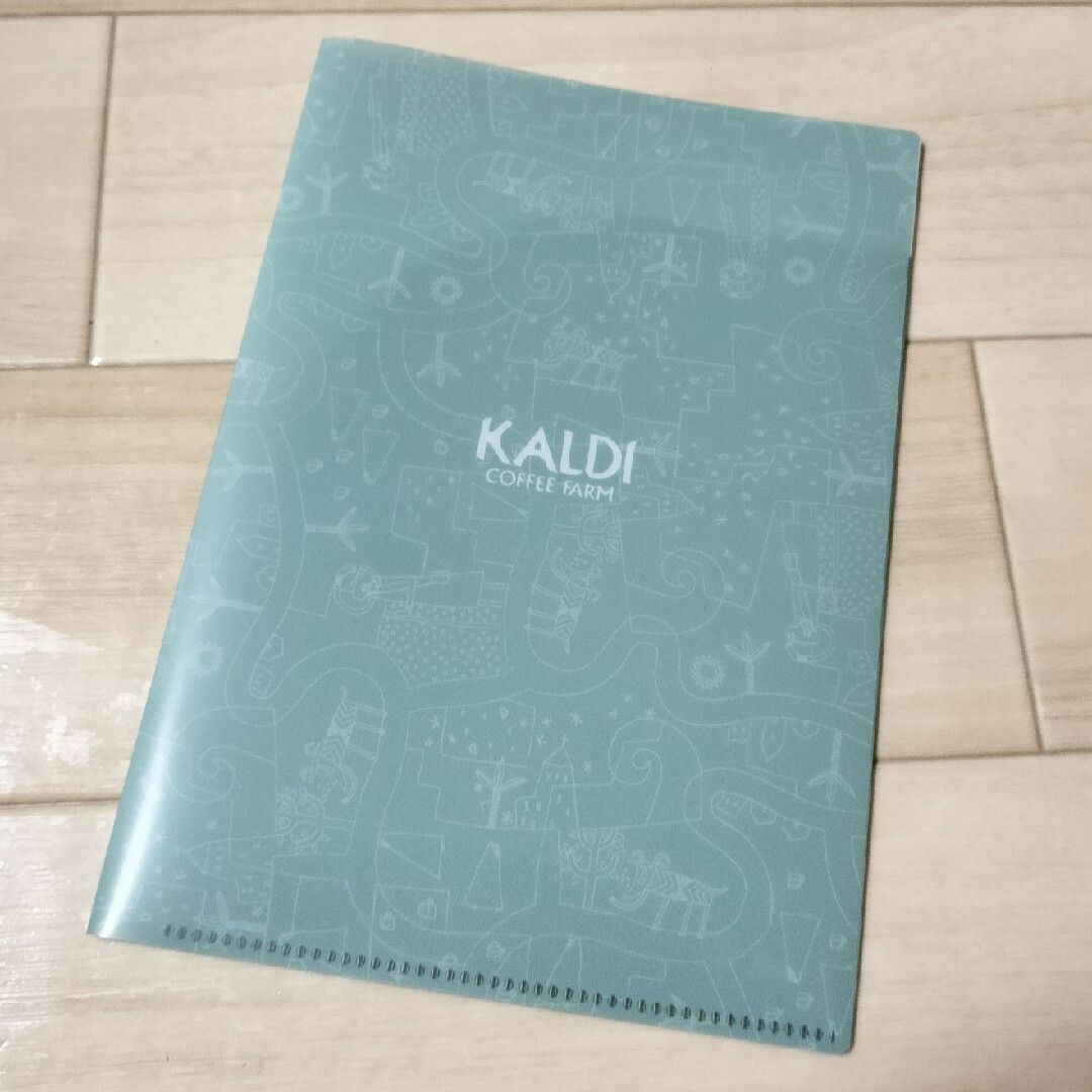 KALDI(カルディ)のKALDI　オリジナル クリアファイル エンタメ/ホビーのコレクション(ノベルティグッズ)の商品写真