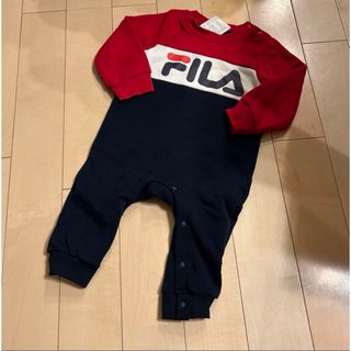 フィラ(FILA)の⭐︎新品　フィラ　FILA ロンパース  70 ネイビー　レッド(ロンパース)