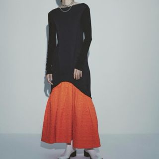 styling/ - 【新品】styling/ オフショルダーギャザーブラウス BLK