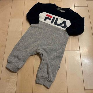 フィラ(FILA)の新品　フィラ　FILA ロンパース  80 ネイビー グレー(ロンパース)