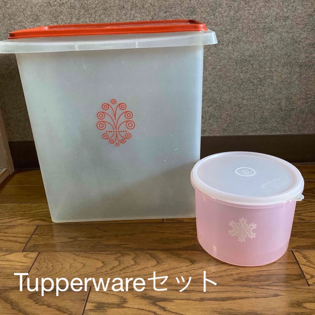 TupperwareBrands(タッパーウェア)のTupperware マキシクイーンデコレーターセット インテリア/住まい/日用品のキッチン/食器(容器)の商品写真