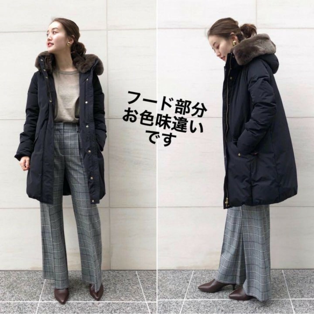 IENA(イエナ)のIENA別注 WOOLRICHウールリッチCOCOON ESKIMOダウンコート レディースのジャケット/アウター(ダウンジャケット)の商品写真