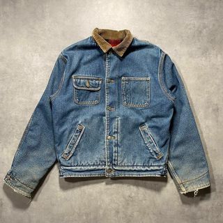 66後期激レア70’sオレンジタブ Levi's ベージュコーデュロイ ボアジャケットS