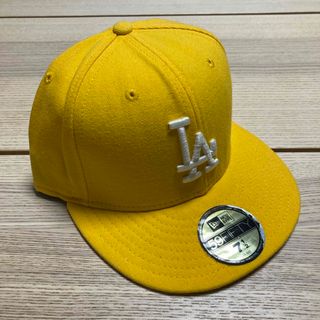 ニューエラー(NEW ERA)のニューエラ　59FIFTY 7 1/2 イエロー(キャップ)