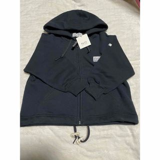 MELROSE - 新品　MELROSE   キッズパーカー　ブラック　サイズ100