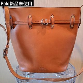 ポロラルフローレン(POLO RALPH LAUREN)のPoloRalphLaurenポロラルフローレンレザーショルダーバッグ未使用(ショルダーバッグ)