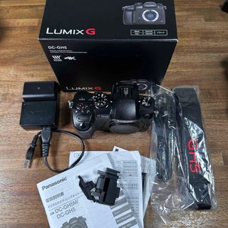 パナソニック(Panasonic)のLumix GH5 V-Log L付き DC-GH5-K(ミラーレス一眼)