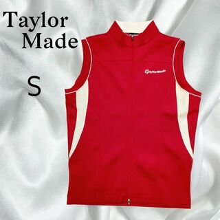 テーラーメイド(TaylorMade)のTaylor Made テーラーメイド 　ゴルフウェア　ベスト　赤　S(ウエア)