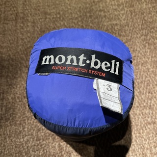 モンベル(mont bell)のシェラフ　モンベル　♯3(登山用品)