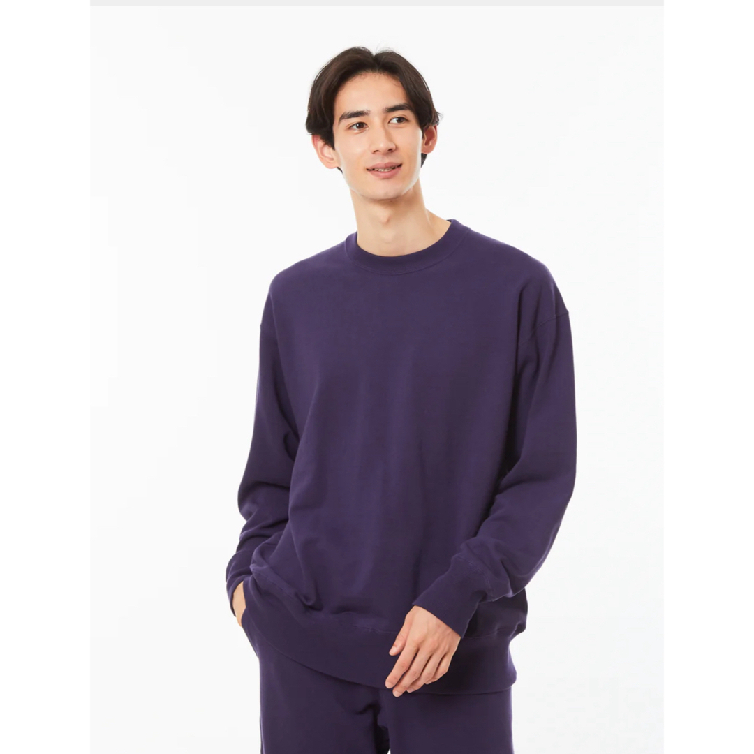 BEDWIN(ベドウィン)のGOAT CREW NECK SWEAT 13.5OZ ネイビー　Mサイズ メンズのトップス(スウェット)の商品写真