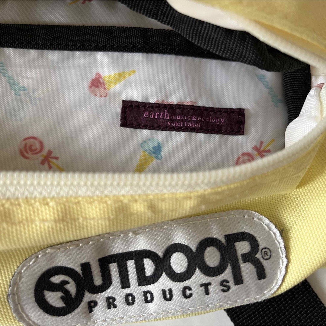 OUTDOOR(アウトドア)のOUTDOOR× earth ウエストポーチ レディースのバッグ(ボディバッグ/ウエストポーチ)の商品写真