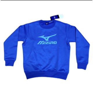 ミズノ(MIZUNO)のミズノ トレーナー 青◆MIZUNO 野球 サッカー 140 ブルー(ジャケット/上着)