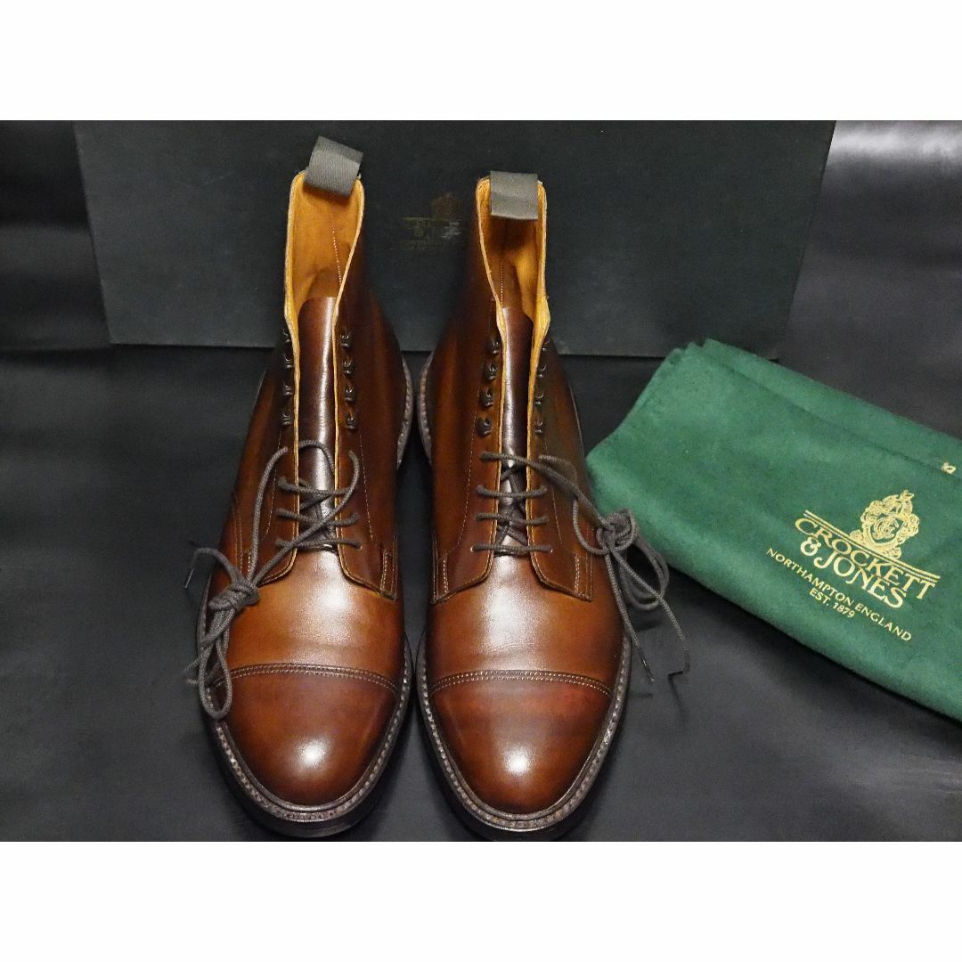 Crockett&Jones(クロケットアンドジョーンズ)の【使用数回】CROCKETT&JONES CONISTON 7E 325 メンズの靴/シューズ(ブーツ)の商品写真