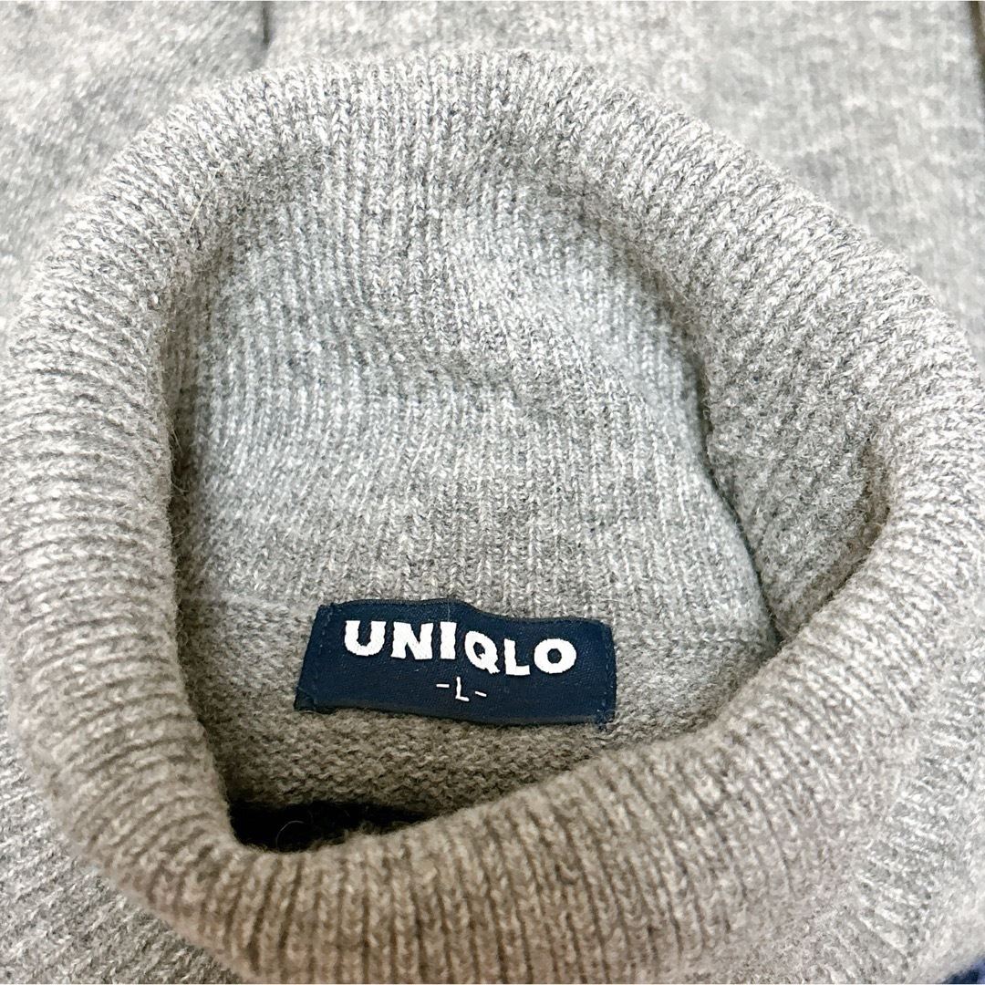 UNIQLO(ユニクロ)のUNIQLOニット　未使用品 メンズのトップス(ニット/セーター)の商品写真