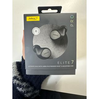 【新品未開封】Jabra ELITE 7 PRO TITANIUM BLACK (ストラップ/イヤホンジャック)