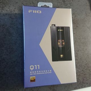 FiiO フィーオ Q11 DAC内蔵ヘッドホンアンプ ブラック FIO-Q11