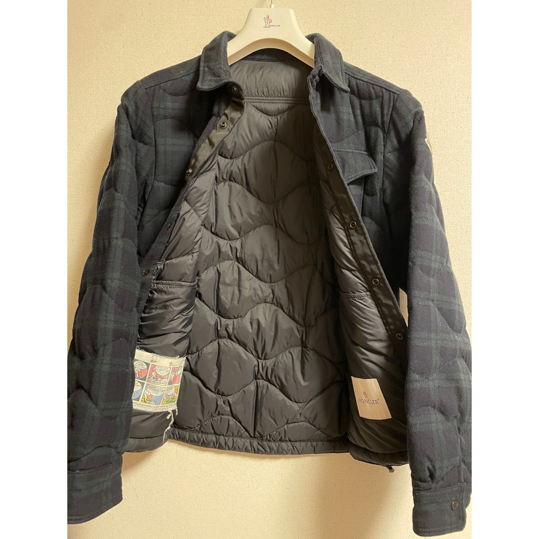 MONCLER - MONCLER/モンクレール ウール キルティング ダウン MONCLER - MONCLER/モンクレール ウール キルティング ダウン