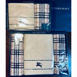 バーバリー(BURBERRY)の専用‼️バーバリーズ　ノバチェックバスタオル　フェイスタオル 5枚(タオル/バス用品)