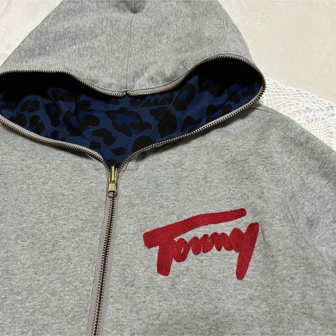 TOMMY HILFIGER - TOMMY HILFIGER リバーシブル レオパード ヒョウ柄