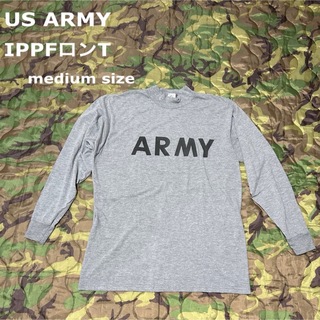 ミリタリー(MILITARY)の【実物】US ARMY   IPPF リフレクター ロンT medium(ミリタリージャケット)