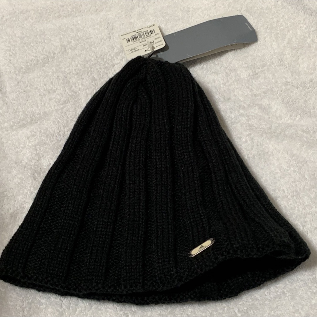 adidas(アディダス)のadidas ニット帽　BLACK メンズの帽子(ニット帽/ビーニー)の商品写真
