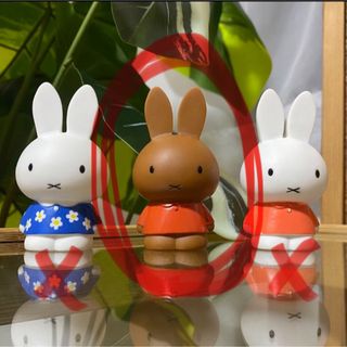 ミッフィー(miffy)のmiffy 指人形　ブラウン(キャラクターグッズ)