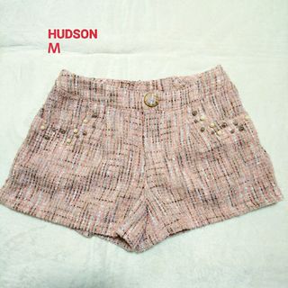 ハドソン(HUDSON)のHUDSON ツイード レディース ショートパンツ Ｍ(ショートパンツ)