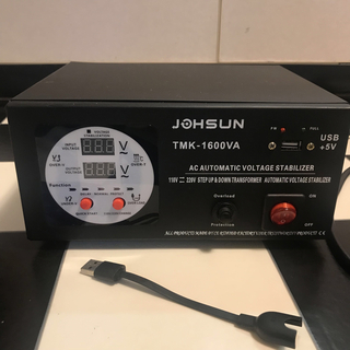 JOHSUN　変圧器ダウントランス TMK-1600VA(変圧器/アダプター)