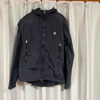 ストーンアイランド(STONE ISLAND)のストーンアイランド　ナイロンブルゾン　ブラック(ナイロンジャケット)