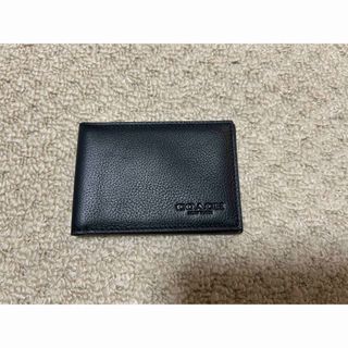 コーチ(COACH)のコーチCOACHカードケース定期入れ　牛革　新品未使用！(名刺入れ/定期入れ)