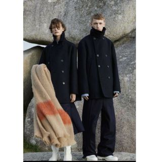 ジルサンダー(Jil Sander)の人気　2022AW　ジルサンダー＋　極上　ヴァージンウール　ダブルブレストコート(ブルゾン)