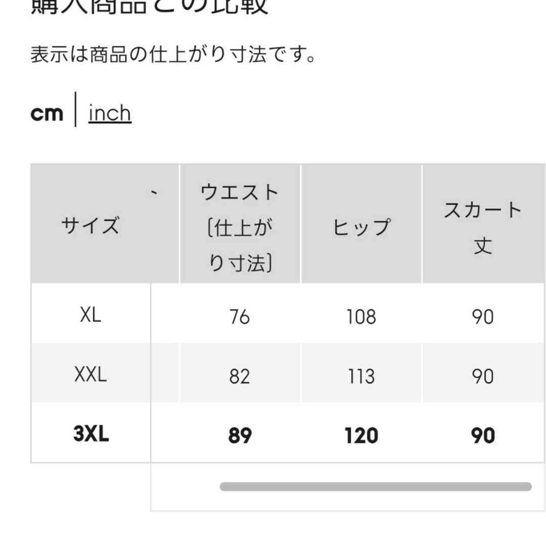 GU(ジーユー)の未使用　GU　裏フリースカーゴロングスカート　3XL　グレー レディースのスカート(ロングスカート)の商品写真