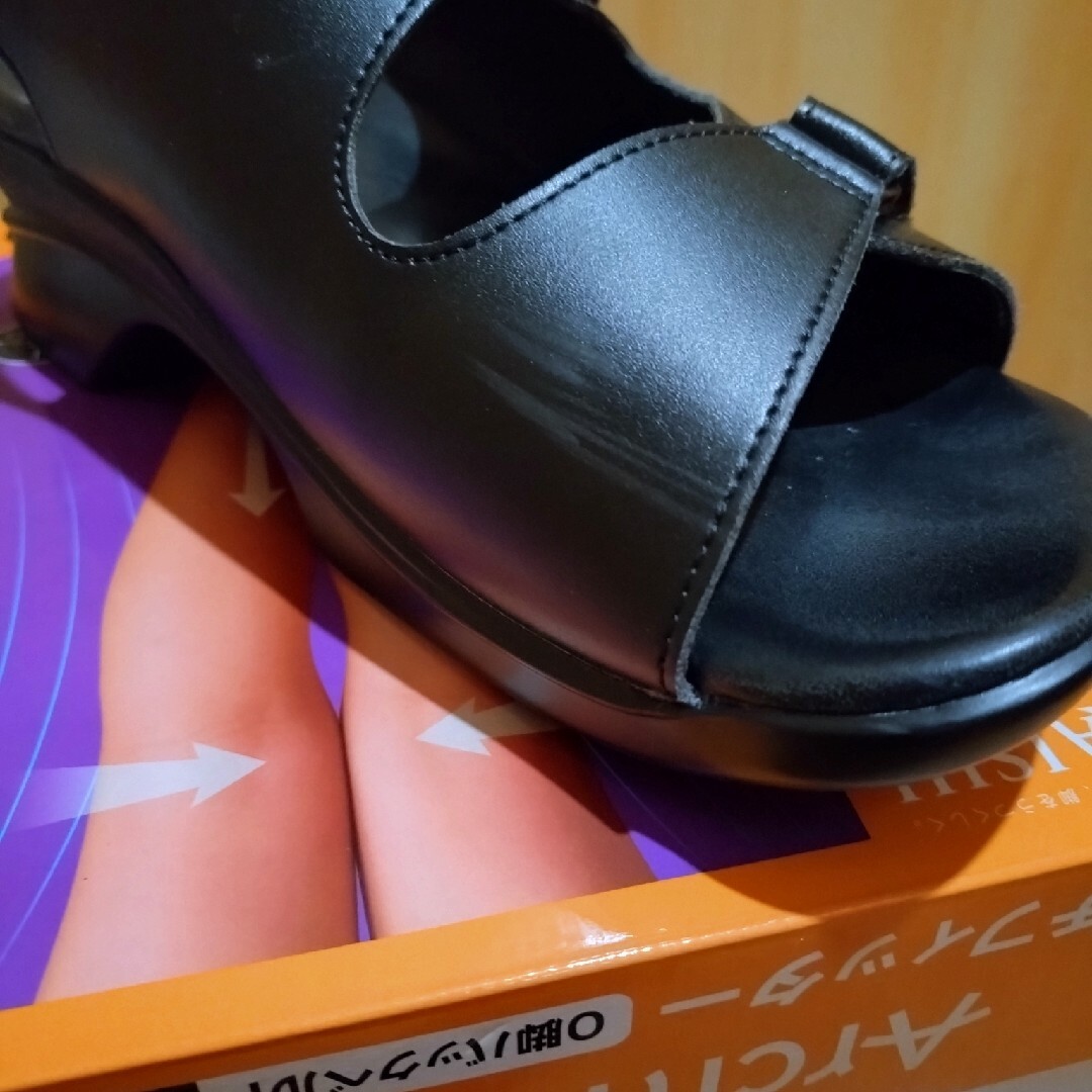 AKAISHI(アカイシ)のアーチフィッター O脚バックベルト406 L(1足) レディースの靴/シューズ(サンダル)の商品写真