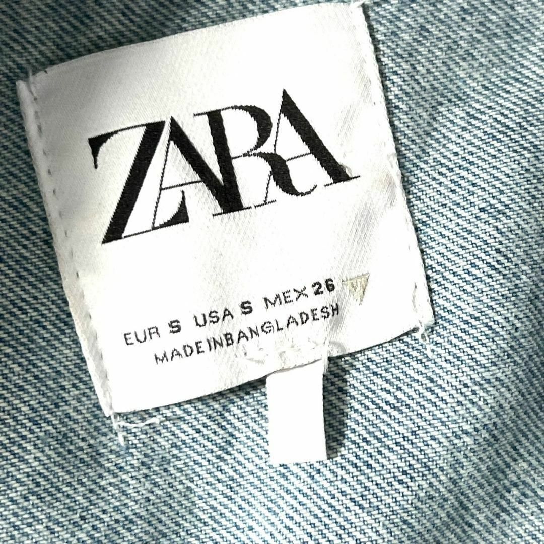 ZARA(ザラ)のZARA ザラ デニム オールインワン オーバーオール レディース つなぎ レディースのパンツ(サロペット/オーバーオール)の商品写真