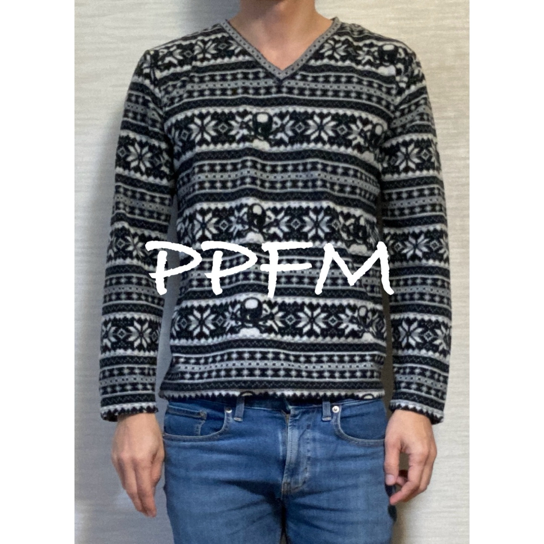 PPFM(ピーピーエフエム)の【PPFM】Long Sleeve Shirt /Gray /M メンズのトップス(Tシャツ/カットソー(七分/長袖))の商品写真