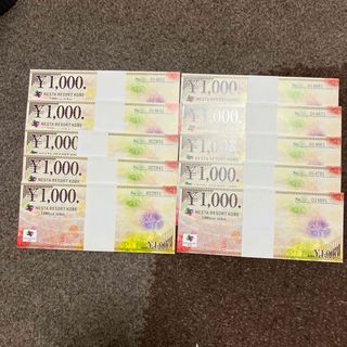 ネスタブランド(NESTA BRAND)のネスタリゾート神戸　100,000円分(遊園地/テーマパーク)