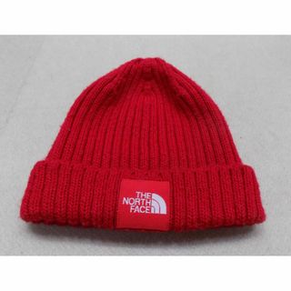 ザノースフェイス(THE NORTH FACE)のTHE NORTH FACE 　ノースフェイス　赤ニットキャップ　キッズ(帽子)