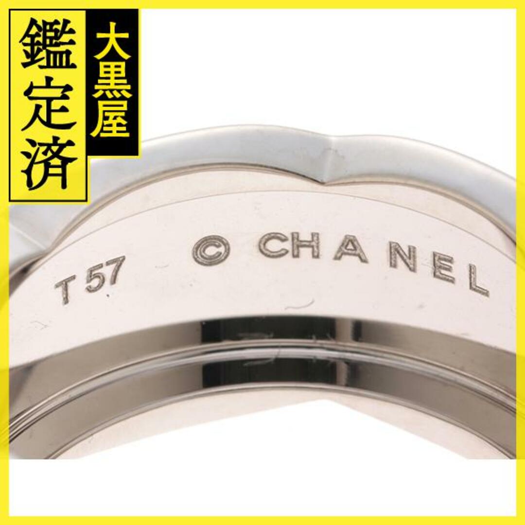 CHANEL(シャネル)のシャネル　ココクラッシュラージ 　リング　K18WG　12.9ｇ　#57 レディースのアクセサリー(リング(指輪))の商品写真