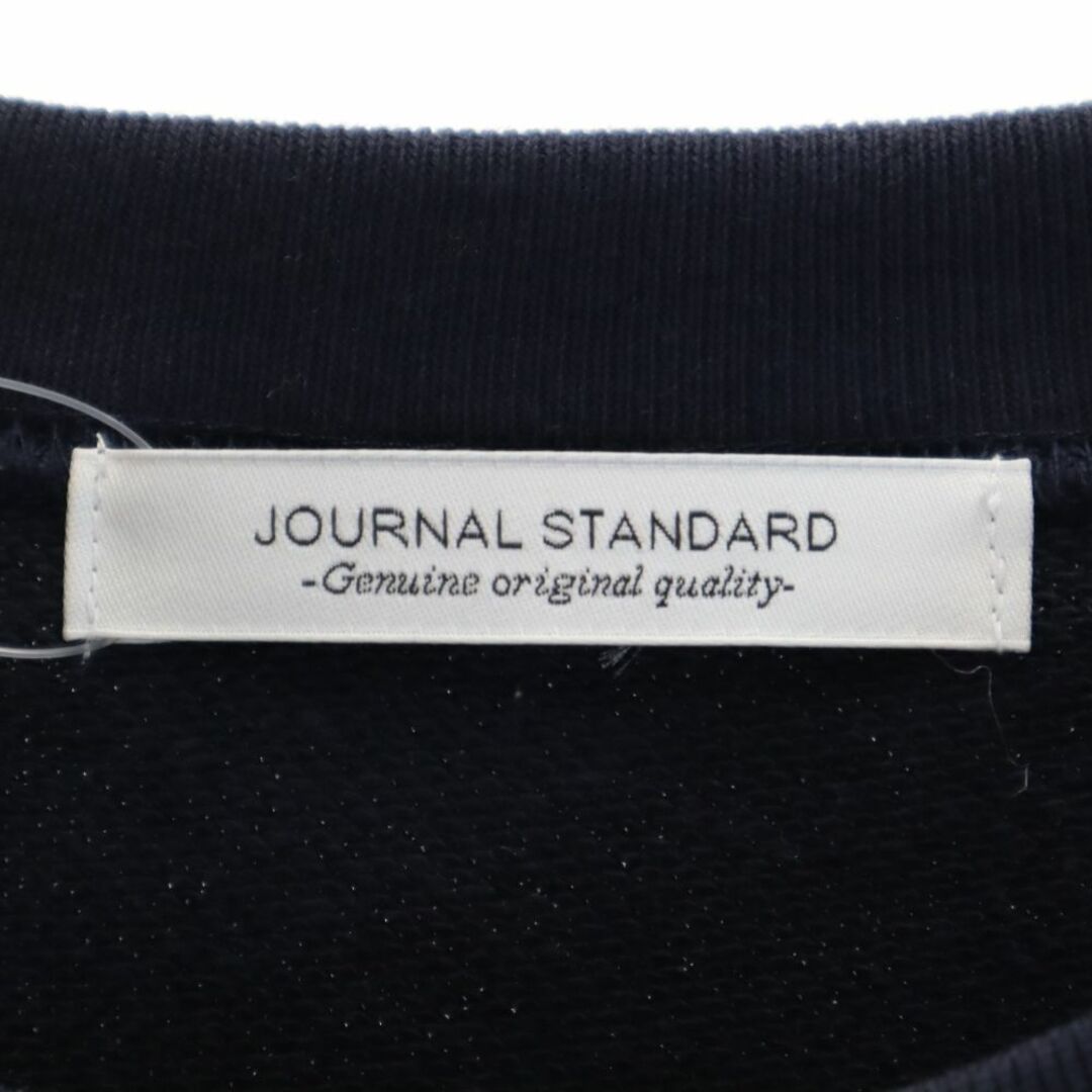 JOURNAL STANDARD(ジャーナルスタンダード)の未使用 ジャーナルスタンダード 長袖 トレーナー M ネイビー系 JOURNAL STANDARD スウェット メンズ 古着 【240121】 メンズのトップス(スウェット)の商品写真