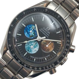 オメガ(OMEGA)の　オメガ OMEGA スピードマスター プロフェッショナル  フロム ムーン トゥ マーズ  3577.50.00 ブラック ステンレススティール 手巻き メンズ 腕時計(その他)