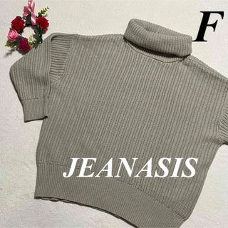 ジーナシス(JEANASIS)の大特価　ジーナシス  JEANASIS♡タートルネックニットセーター　F 即発送(ニット/セーター)